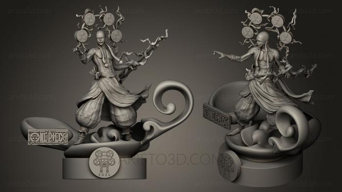 Figurines heroes, monsters and demons (STKM_0019) 3D model for CNC machine